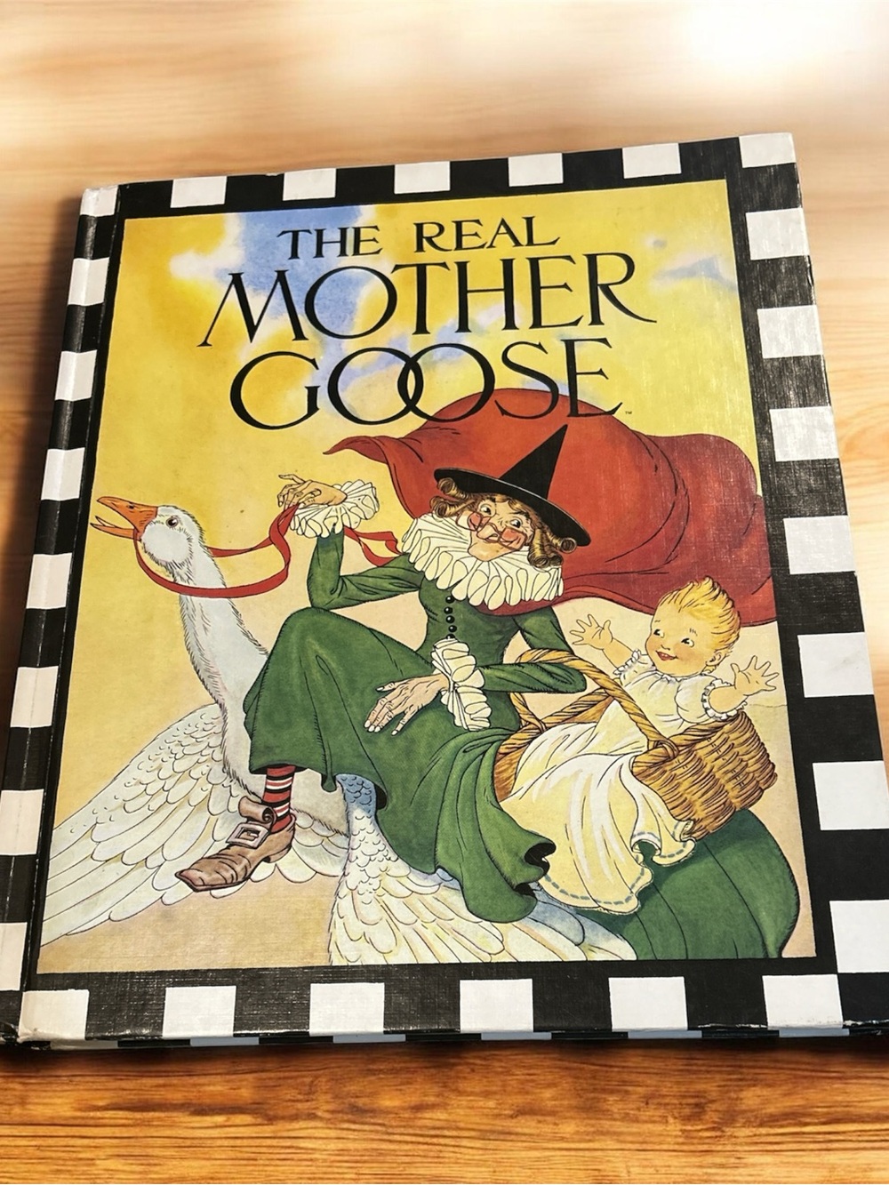 The Real Mother Goose Vintage Book